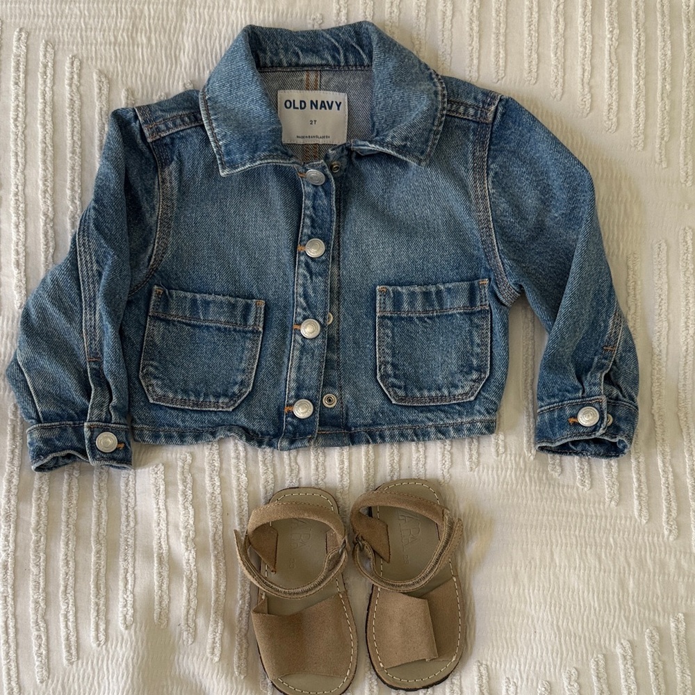 Old Navy Light Blue Kids Jean Jacket